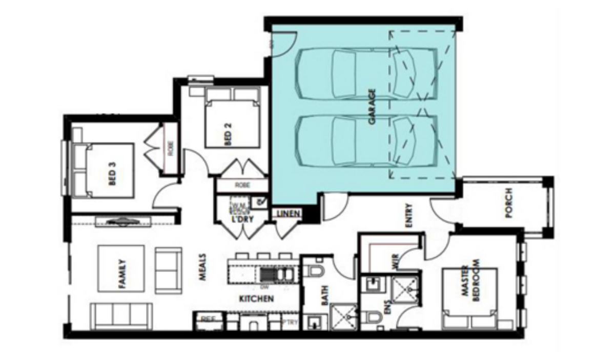 Floorplan of Homely house listing, Address available on request