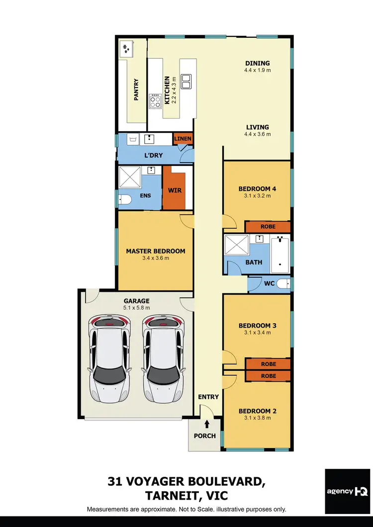 Floorplan of Homely house listing, 31 Voyager Boulevard, Tarneit VIC 3029