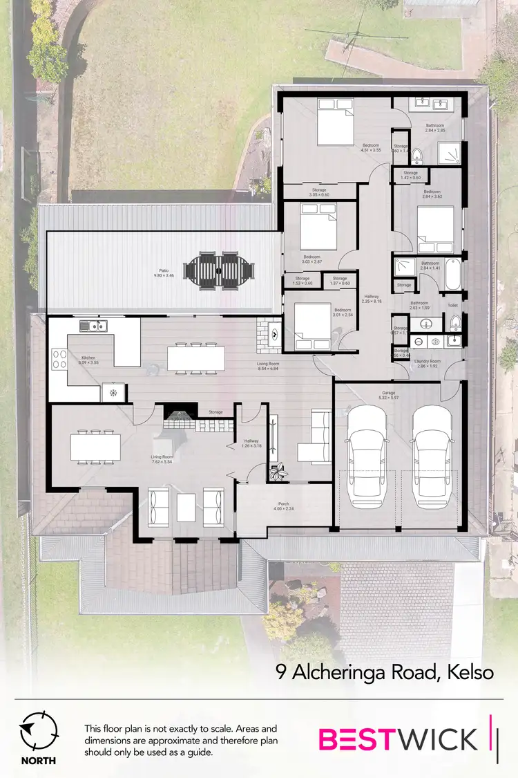 Floorplan of Homely house listing, 9 Alcheringa Road, Kelso NSW 2795