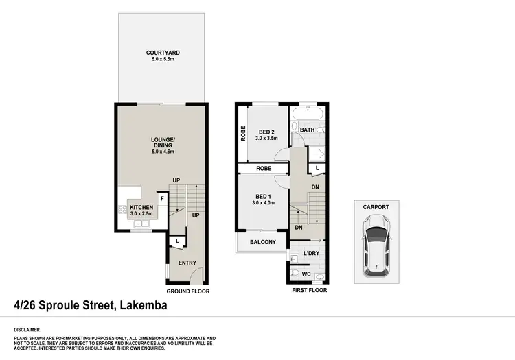Floorplan of Homely unit listing, 4/26-30 Sproule Street, Lakemba NSW 2195
