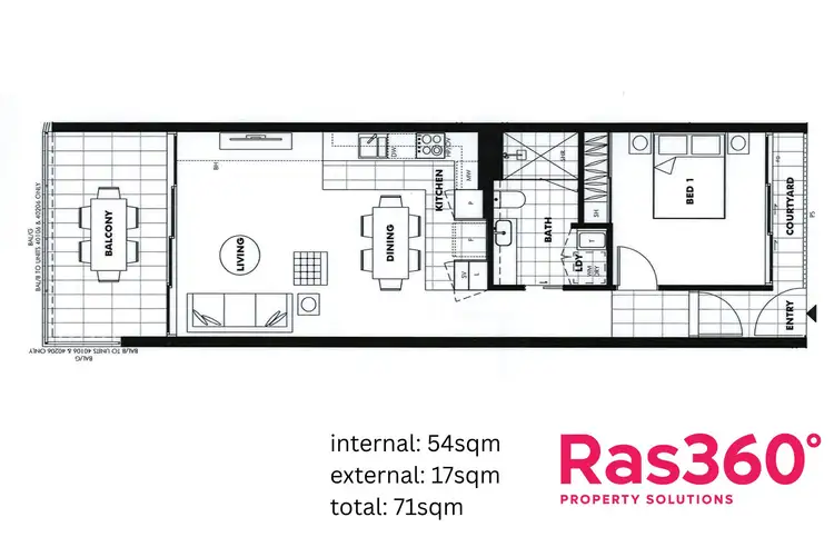 Floorplan of Homely unit listing, 40606/50 Duncan Street, West End QLD 4101