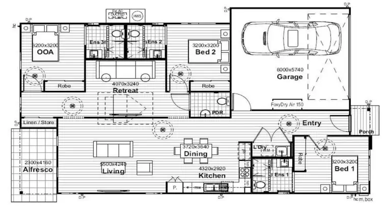 Floorplan of Homely house listing, Address available on request