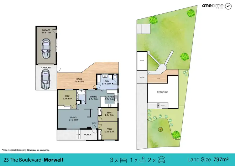 Floorplan of Homely house listing, 23 The Boulevard, Morwell VIC 3840