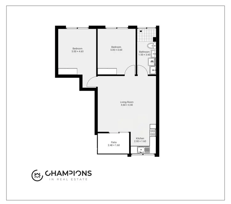 Floorplan of Homely unit listing, 10/50-56 Woodward Street, Edge Hill QLD 4870