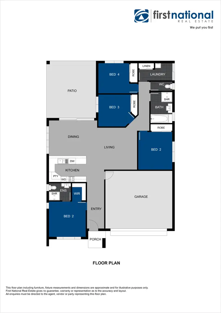 Floorplan of Homely house listing, 103 Bellamy Drive, Tolga QLD 4882