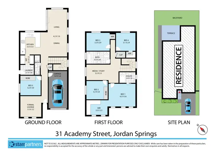 Floorplan of Homely house listing, 31 Academy Street, Jordan Springs NSW 2747