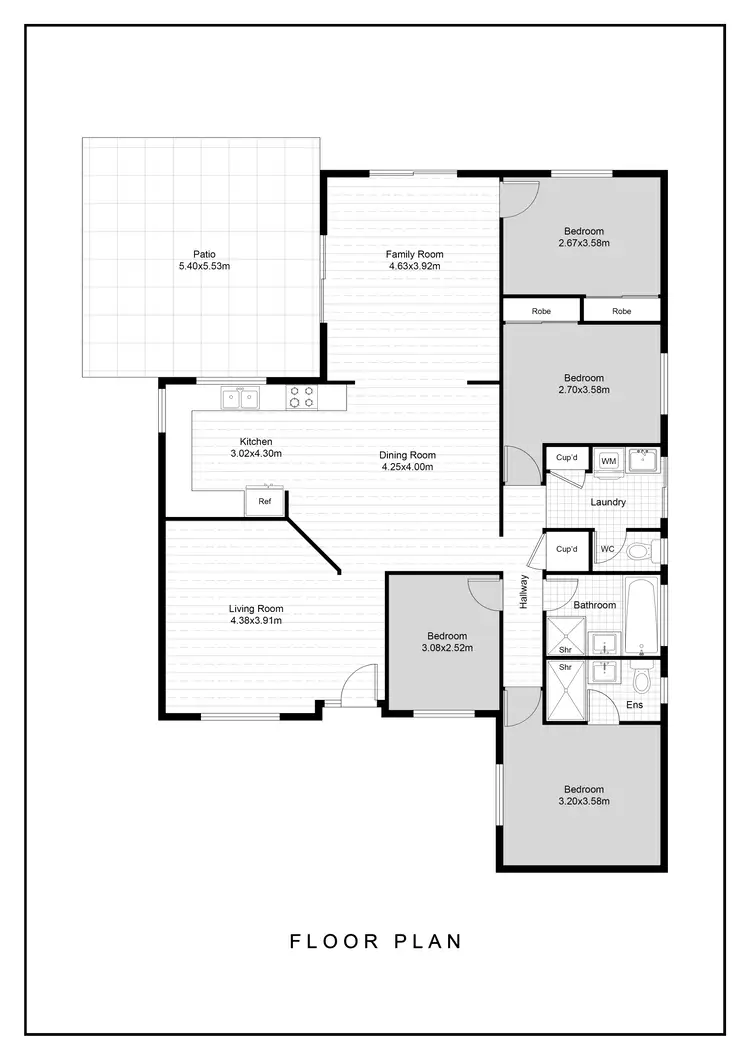 Floorplan of Homely house listing, 18 Fleming Court, Jimboomba QLD 4280