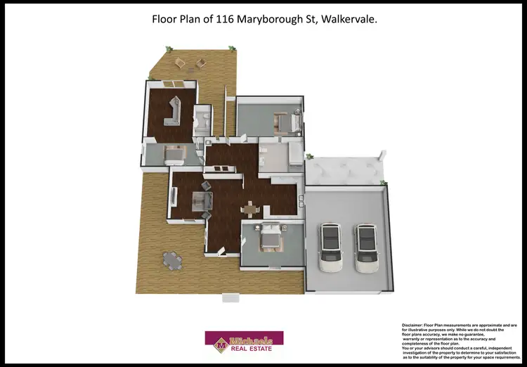 Floorplan of Homely house listing, 116 Maryborough Street, Walkervale QLD 4670