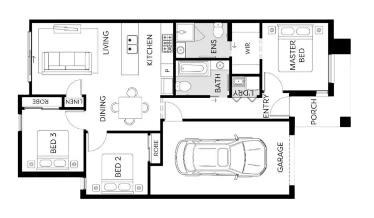 Floorplan of Homely house listing, Address available on request