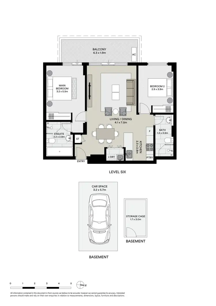 Floorplan of Homely apartment listing, 717/18 Bonar Street, Arncliffe NSW 2205