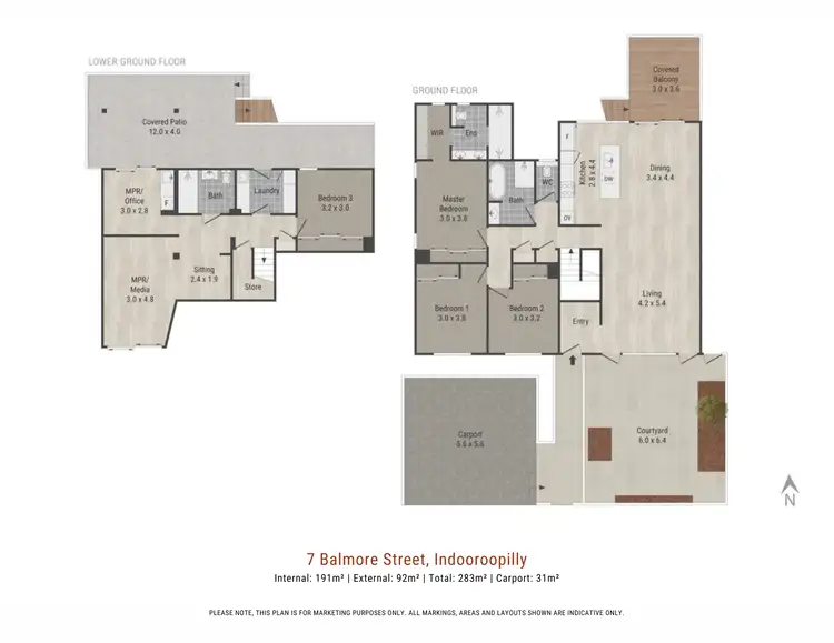 Floorplan of Homely house listing, 7 Balmore Street, Indooroopilly QLD 4068