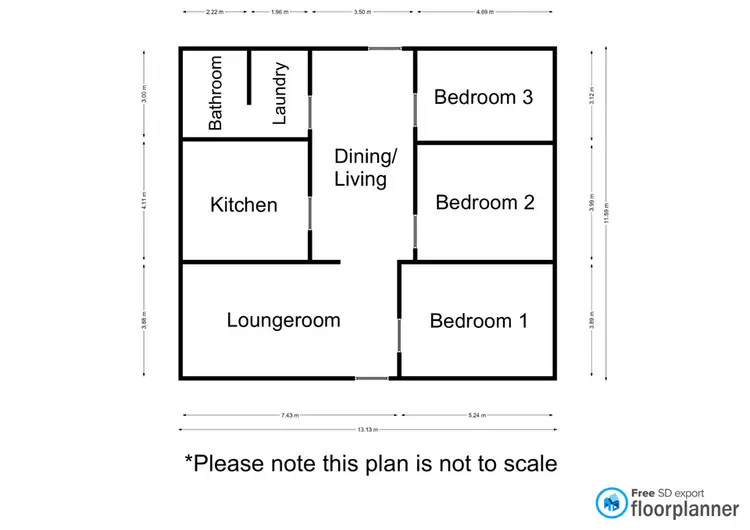 Floorplan of Homely house listing, 24 Macpherson Street, Nhill VIC 3418