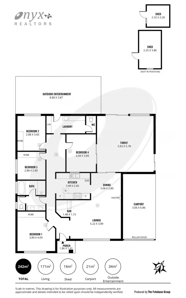Floorplan of Homely house listing, 35 Christine Avenue, Hillbank SA 5112