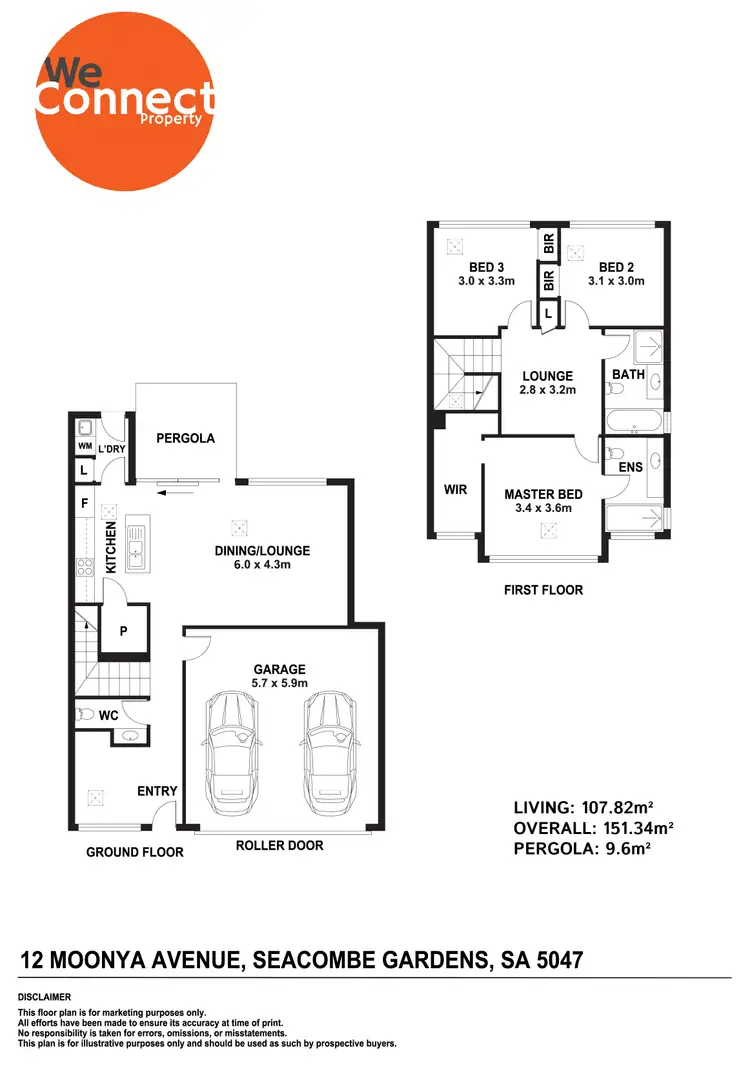 Floorplan of Homely house listing, 12 Moonya Avenue, Seacombe Gardens SA 5047