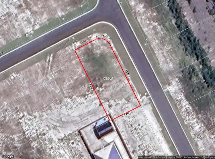 Floorplan of Homely land listing, LOT 45, 46 Ocean View Dr Woodgate, Woodgate QLD 4660