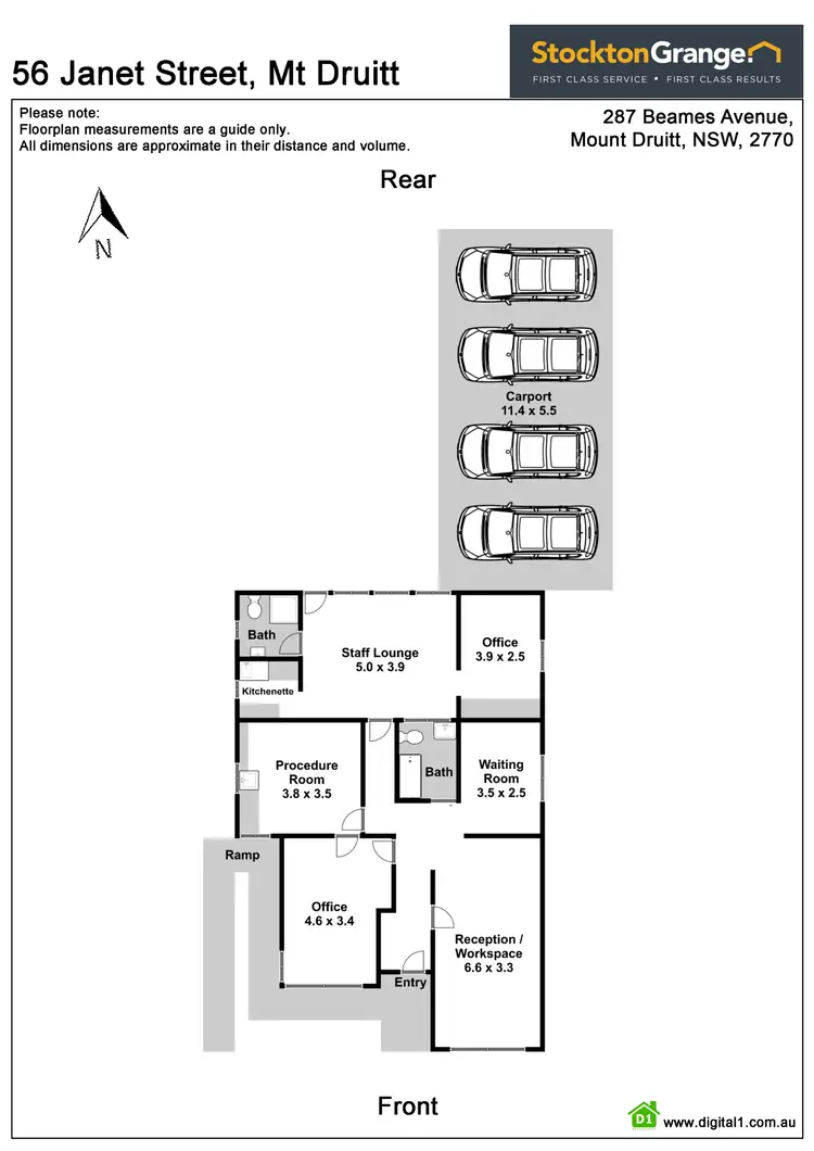 Floorplan of Homely house listing, 56 Janet Street, Mount Druitt NSW 2770