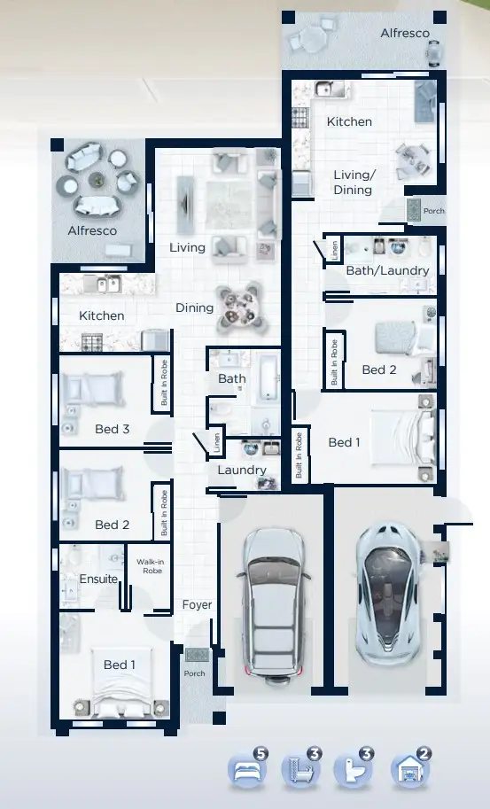Floorplan of Homely semi-detached listing, Address available on request