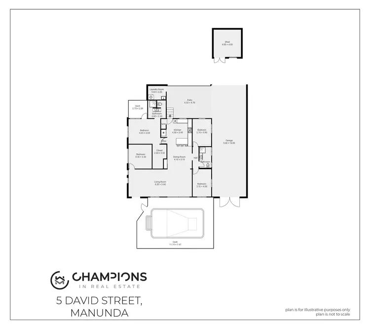 Floorplan of Homely house listing, 5 David Street, Manunda QLD 4870