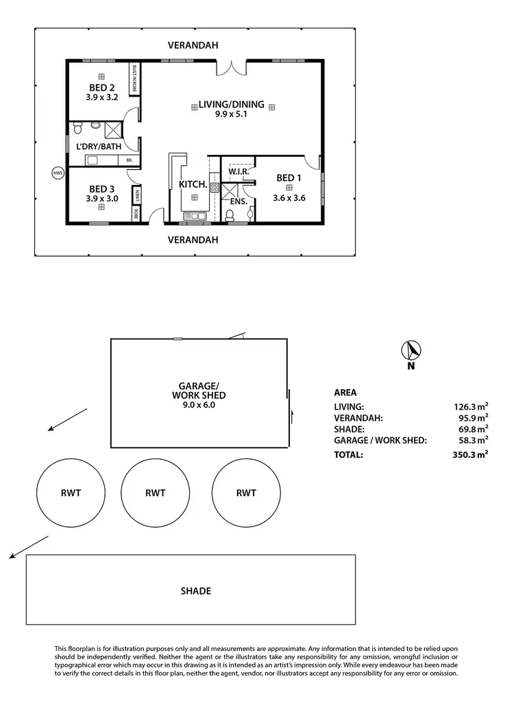 Floorplan of Homely rural property listing, 401 Narrung Stud Road, Narrung SA 5259