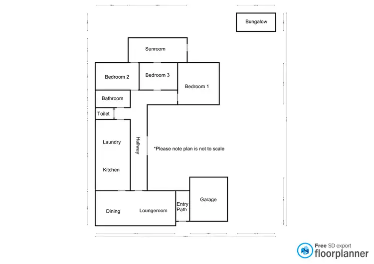 Floorplan of Homely house listing, 82 Victoria Street, Nhill VIC 3418
