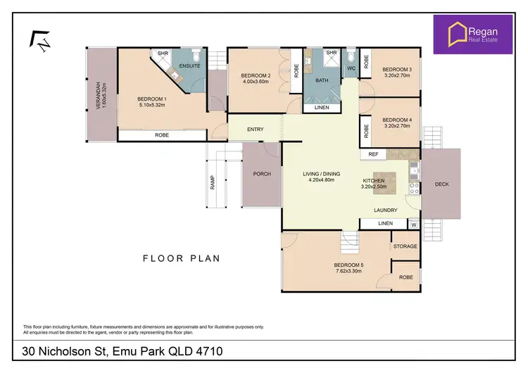 Floorplan of Homely house listing, 30 Nicholson Street, Emu Park QLD 4710