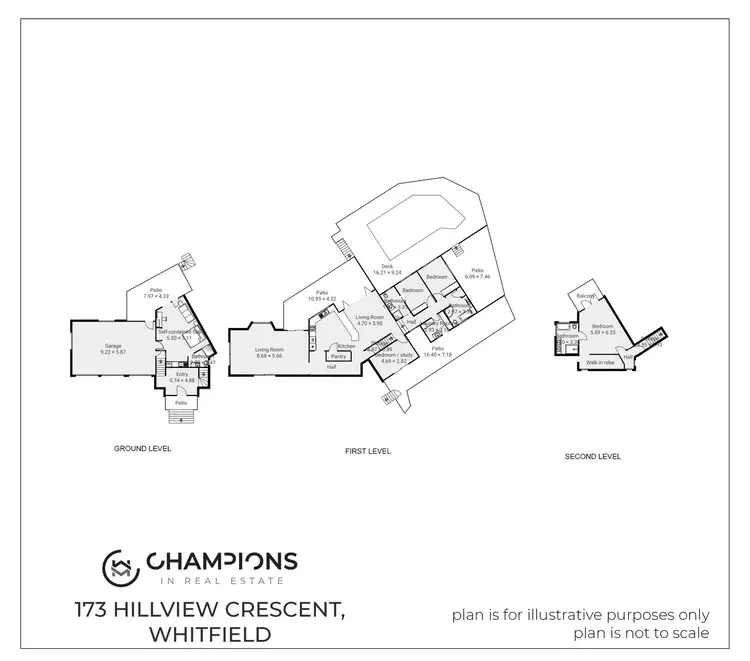 Floorplan of Homely house listing, 173 Hillview Crescent, Whitfield QLD 4870