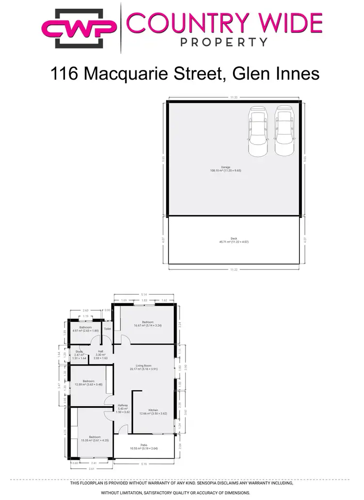 Floorplan of Homely house listing, 116 Macquarie Street, Glen Innes NSW 2370