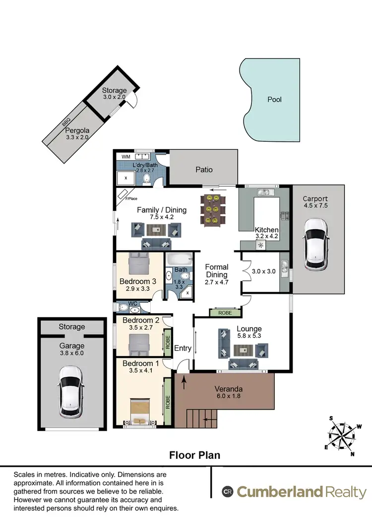 Floorplan of Homely house listing, Address available on request