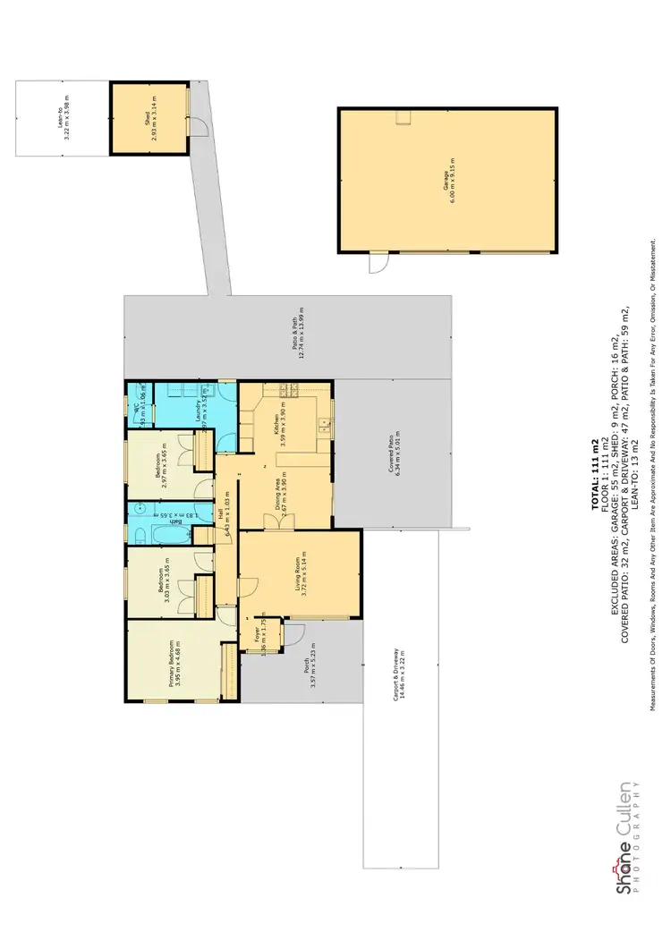 Floorplan of Homely house listing, 14 Burkett Drive, Hannans WA 6430