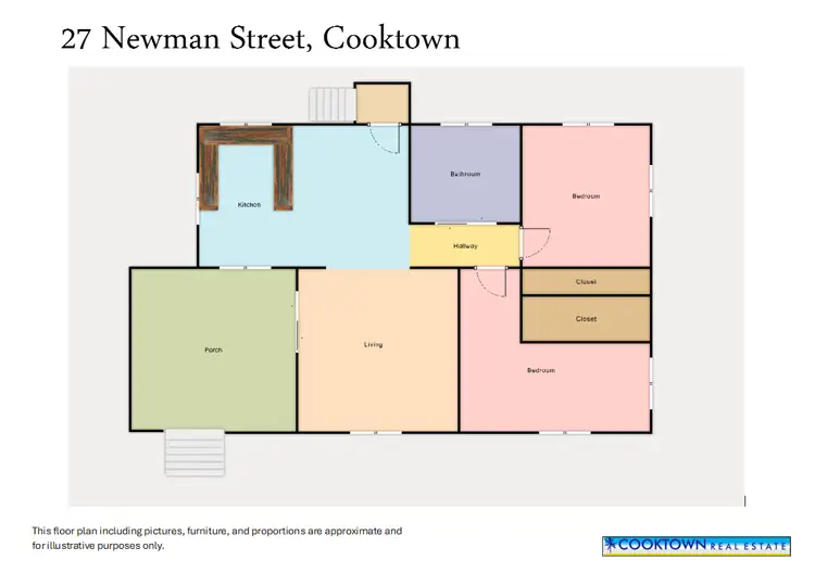Floorplan of Homely house listing, 27 Newman Street, Cooktown QLD 4895