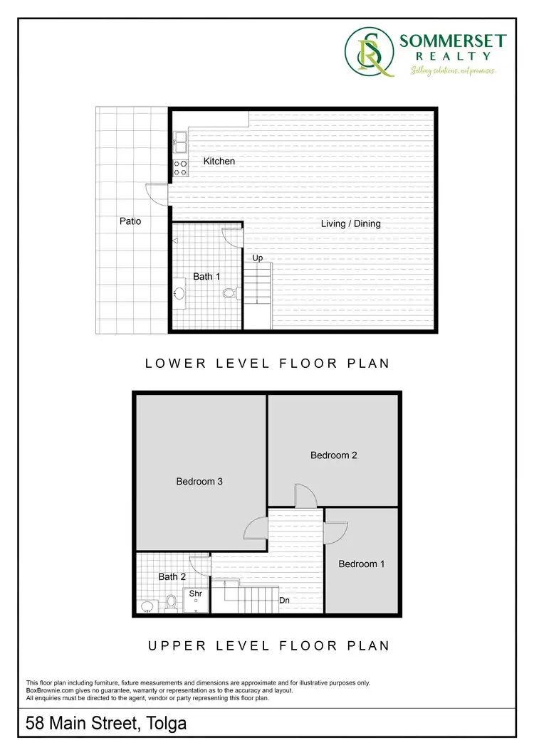 Floorplan of Homely house listing, 58 MAIN STREET, Tolga QLD 4882
