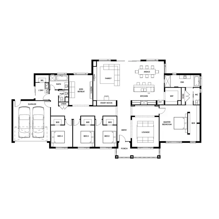 Floorplan of Homely house listing, Lot 1326 Brooking Road, Gisborne VIC 3437