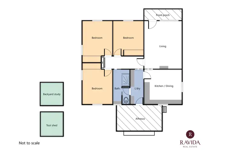 Floorplan of Homely house listing, 2 NIELA CRESCENT, Myrtleford VIC 3737