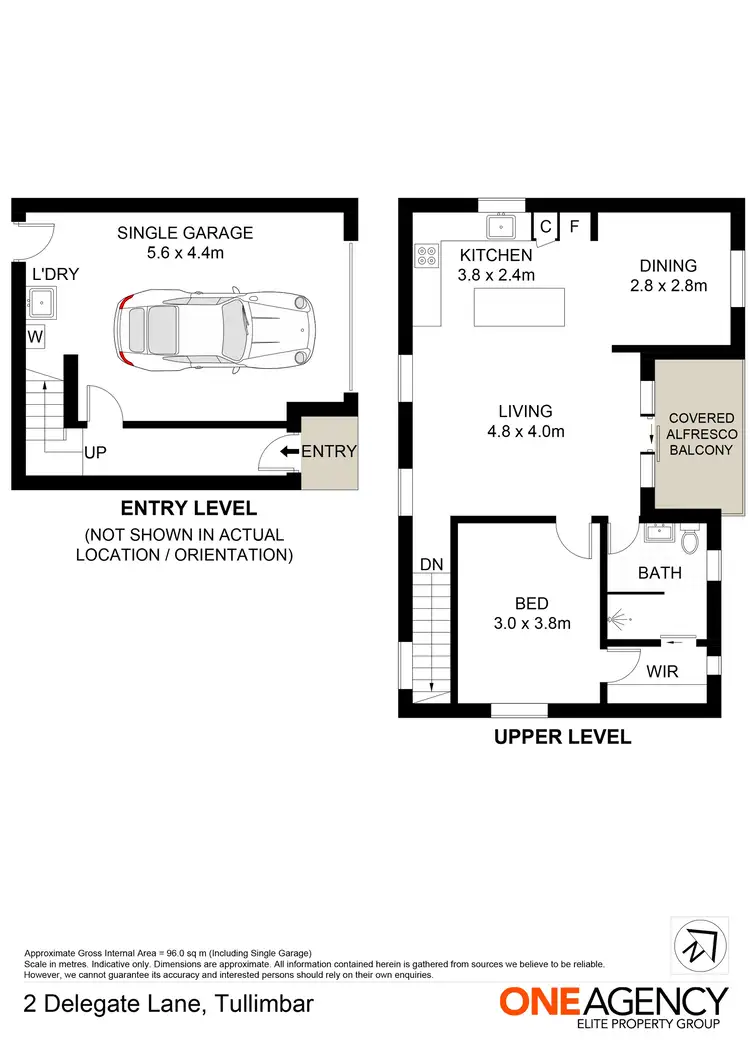 Floorplan of Homely house listing, 2 Delegate Lane, Tullimbar NSW 2527