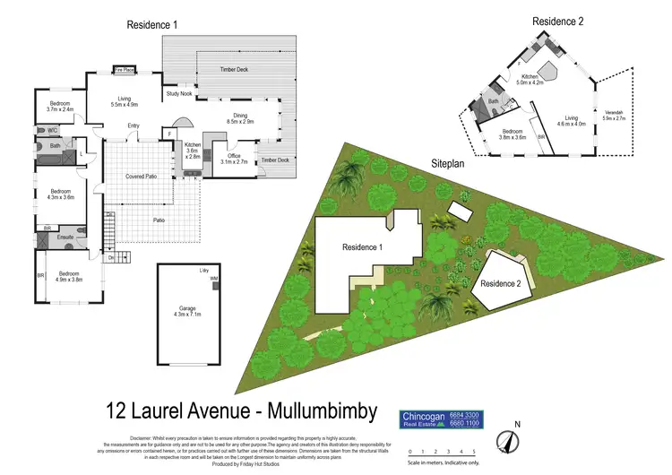 Floorplan of Homely house listing, 12 Laurel Avenue, Mullumbimby NSW 2482