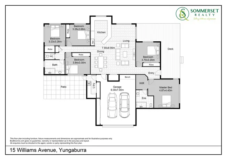 Floorplan of Homely house listing, 15 WILLIAMS AVENUE, Yungaburra QLD 4884