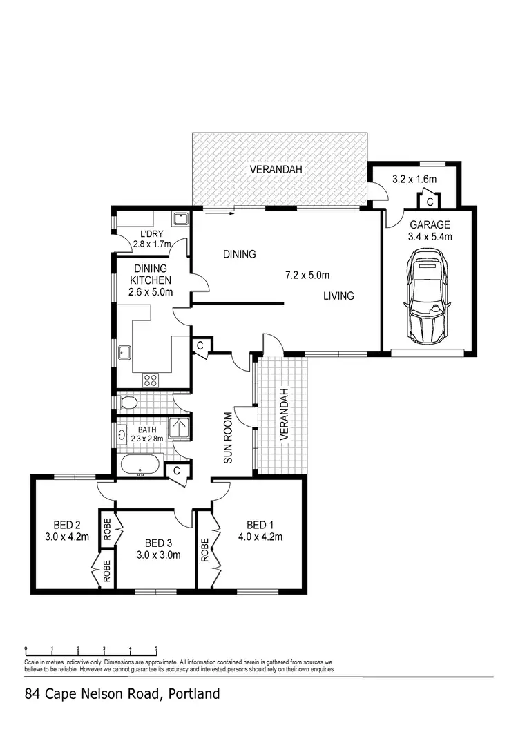 Floorplan of Homely house listing, 84 Cape Nelson Road, Portland VIC 3305