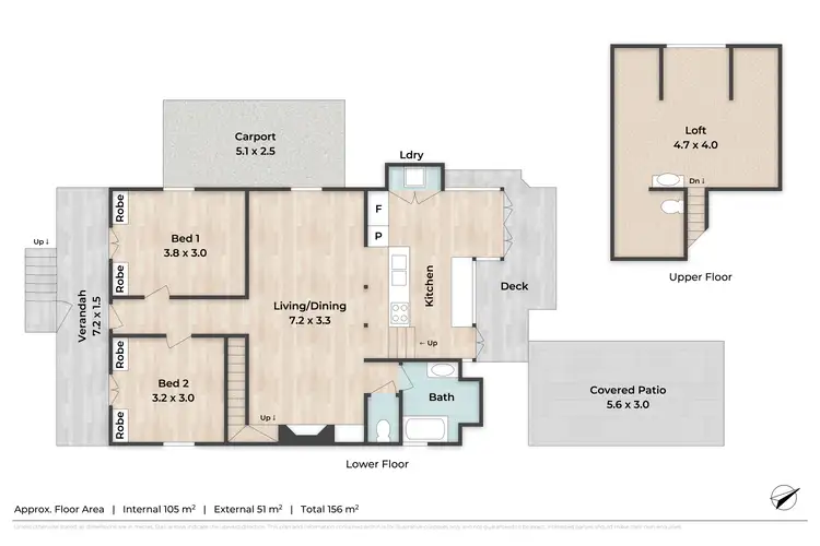 Floorplan of Homely house listing, 55 Isaac Street, Spring Hill QLD 4000