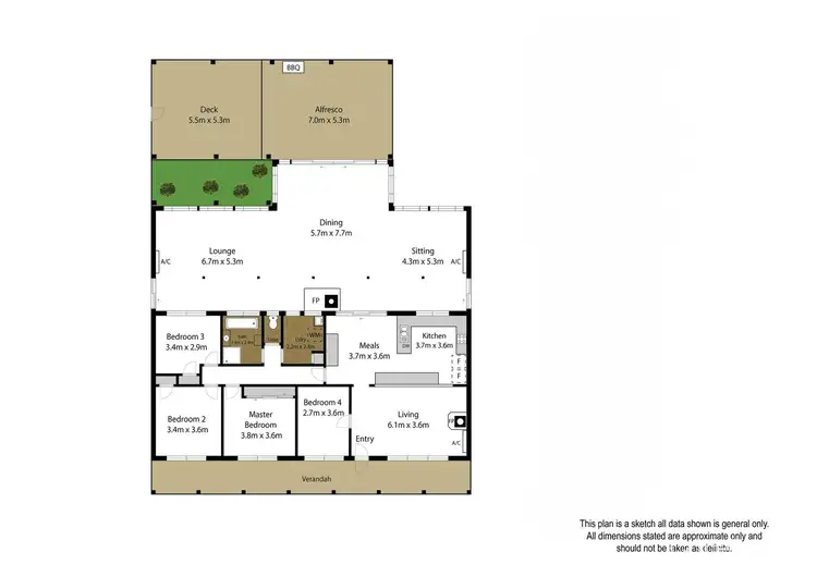 Floorplan of Homely rural property listing, 24 Wattle Court, Lang Lang VIC 3984