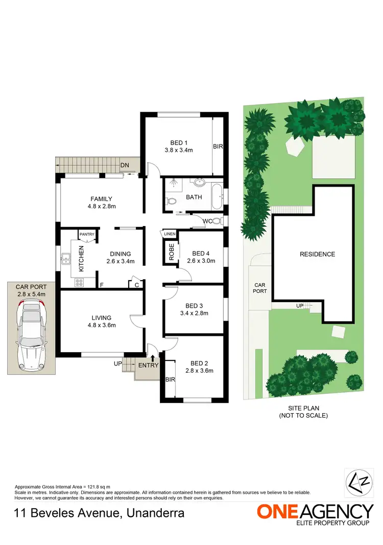 Floorplan of Homely house listing, 11 Beveles Avenue, Unanderra NSW 2526