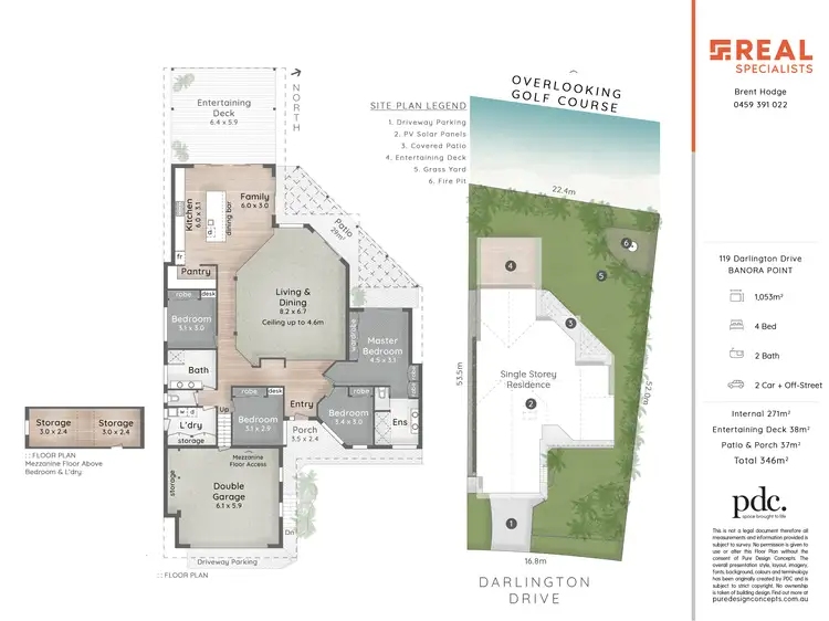 Floorplan of Homely house listing, 119 Darlington Drive, Banora Point NSW 2486