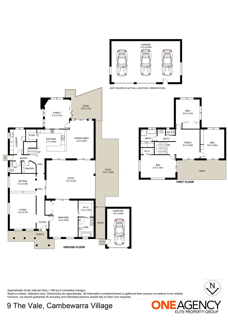 Floorplan of Homely house listing, 9 The Vale, Cambewarra NSW 2540