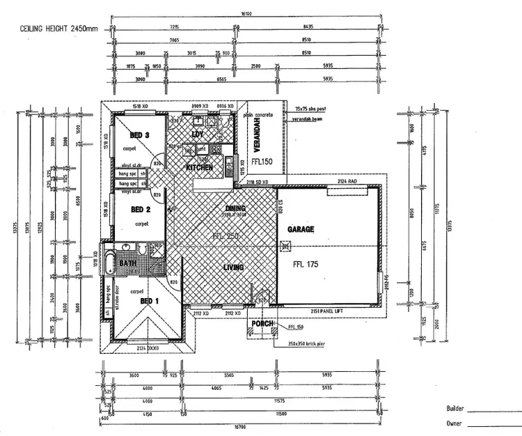 Floorplan of Homely house listing, 6 Blamey Street, Avenell Heights QLD 4670
