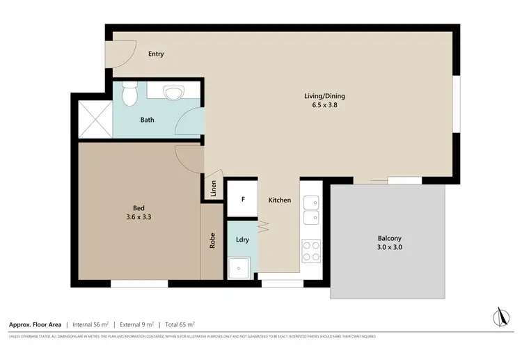 Floorplan of Homely apartment listing, 8/34 Bonython Street, Windsor QLD 4030