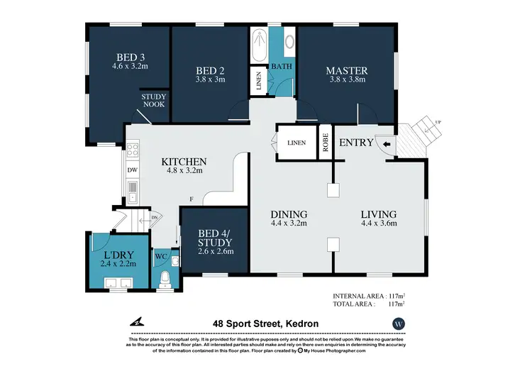 Floorplan of Homely house listing, 48 Sport Street, Kedron QLD 4031