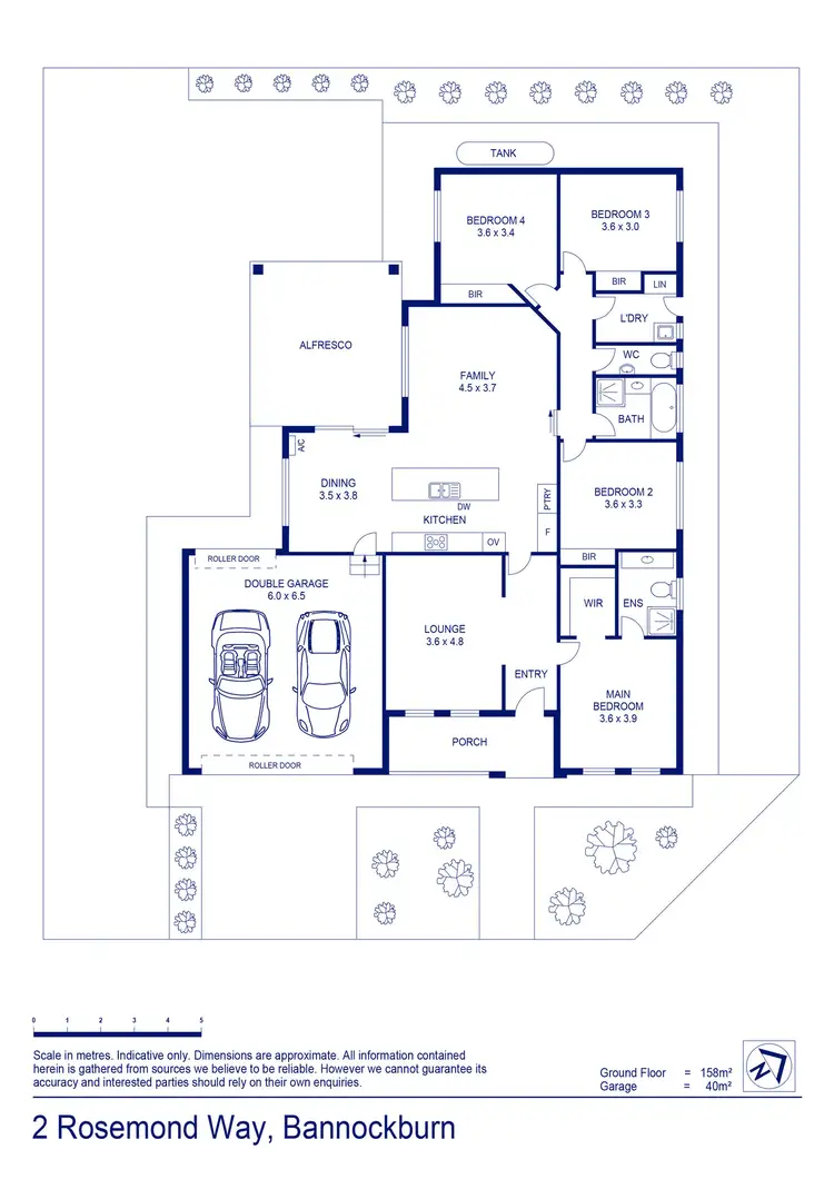 Floorplan of Homely house listing, 2 Rosemond Way, Bannockburn VIC 3331