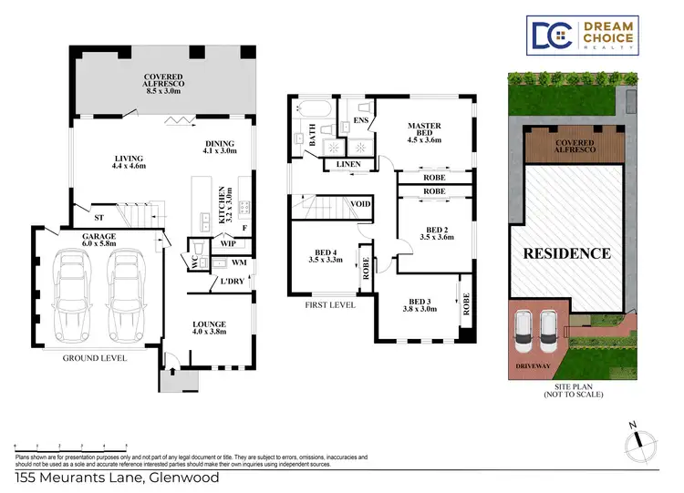 Floorplan of Homely house listing, 155 Meurants Lane, Glenwood NSW 2768