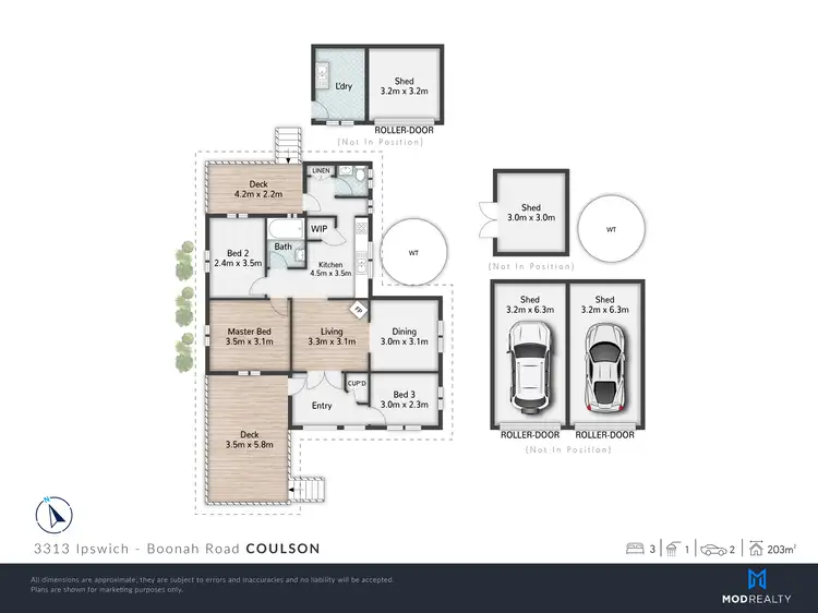 Floorplan of Homely house listing, 3313 Ipswich Boonah Road, Coulson QLD 4310