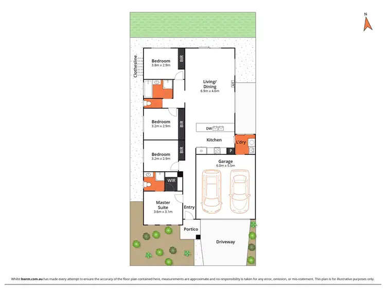 Floorplan of Homely house listing, 3 Avocet Way, Armstrong Creek VIC 3217