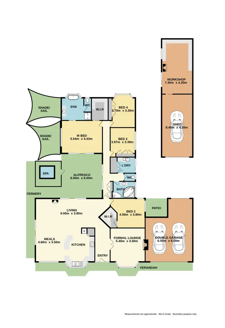 Floorplan of Homely house listing, 54 Traton Street, Wahgunyah VIC 3687
